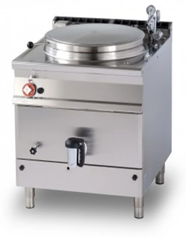 Gas indirect boiling pan 135 lts